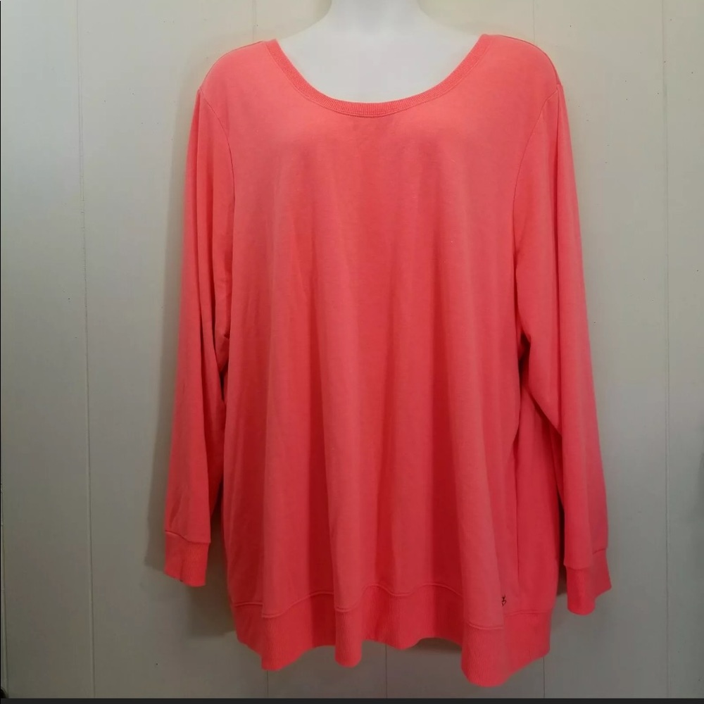 Criss Cross Back Pink Torrid Pullover Sweatshirt